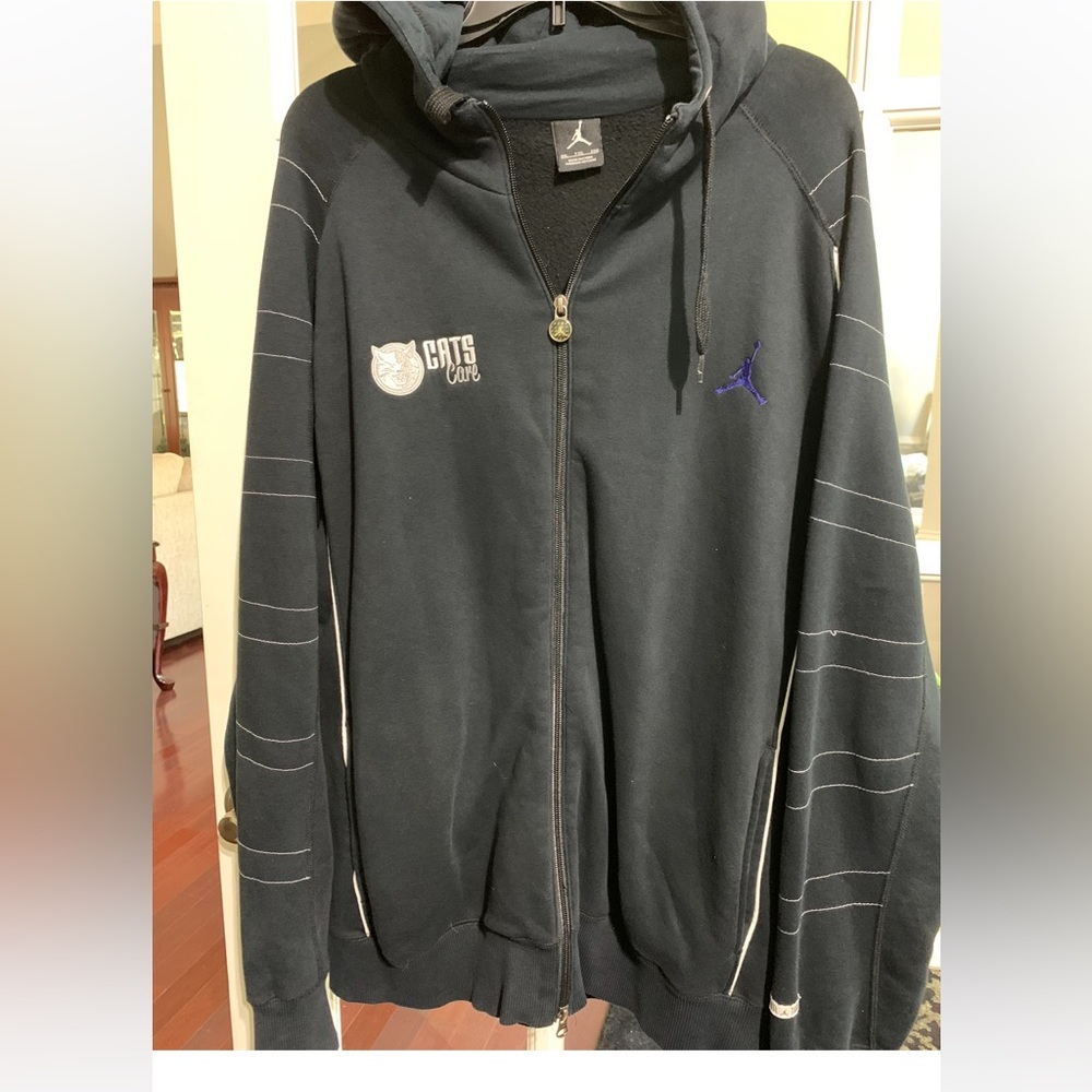 Jordan Michael, Bobcats Sweatshirt black Hoodie men’s XXL, used